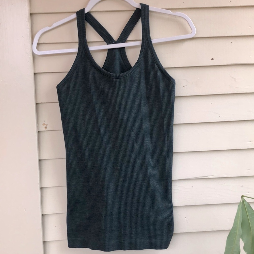 Built in sports bra tank by lululemon